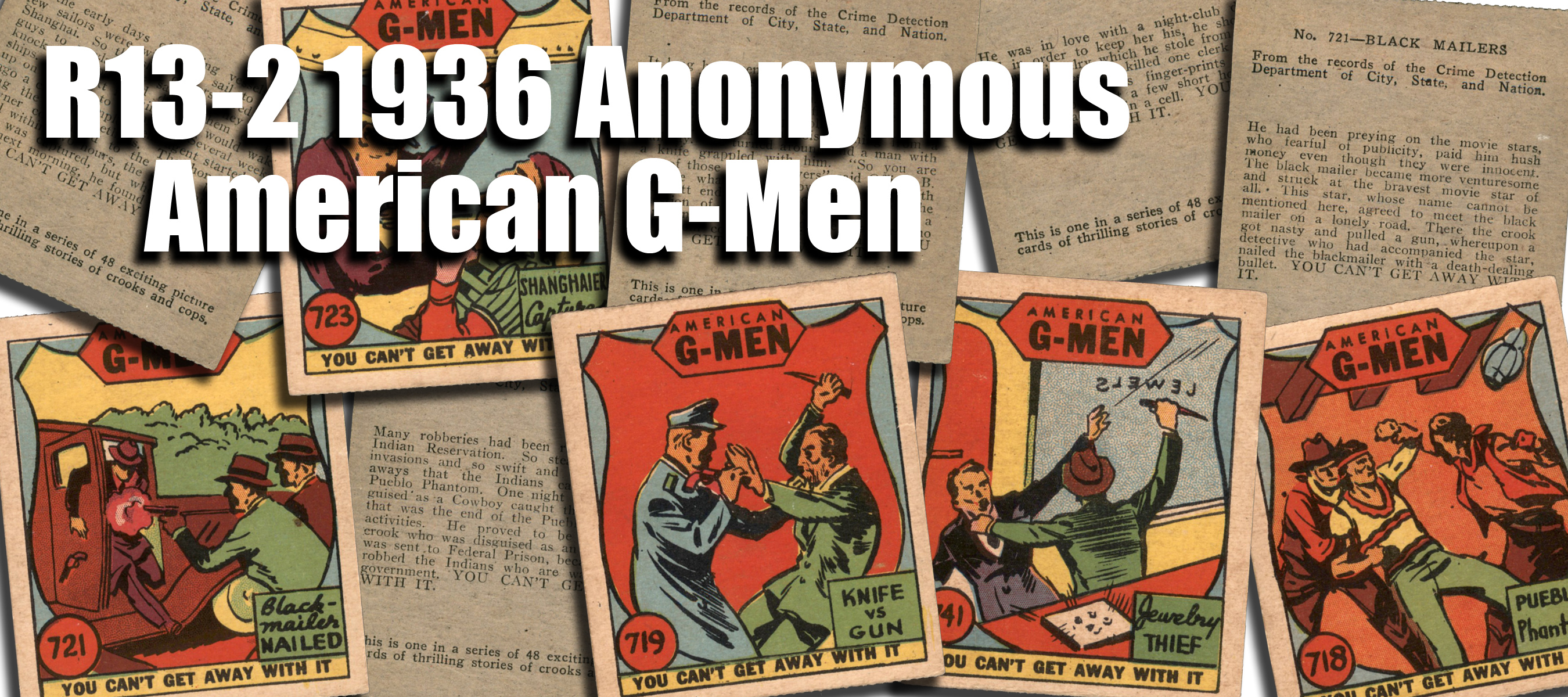 1936 American G-Men (R13-2) 